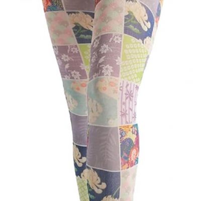 Women Tights, Opaque High Waist Pantyhose, Vintage Control Top Stockings